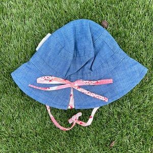 Toshi Denim Girl Baby Hat Size XS